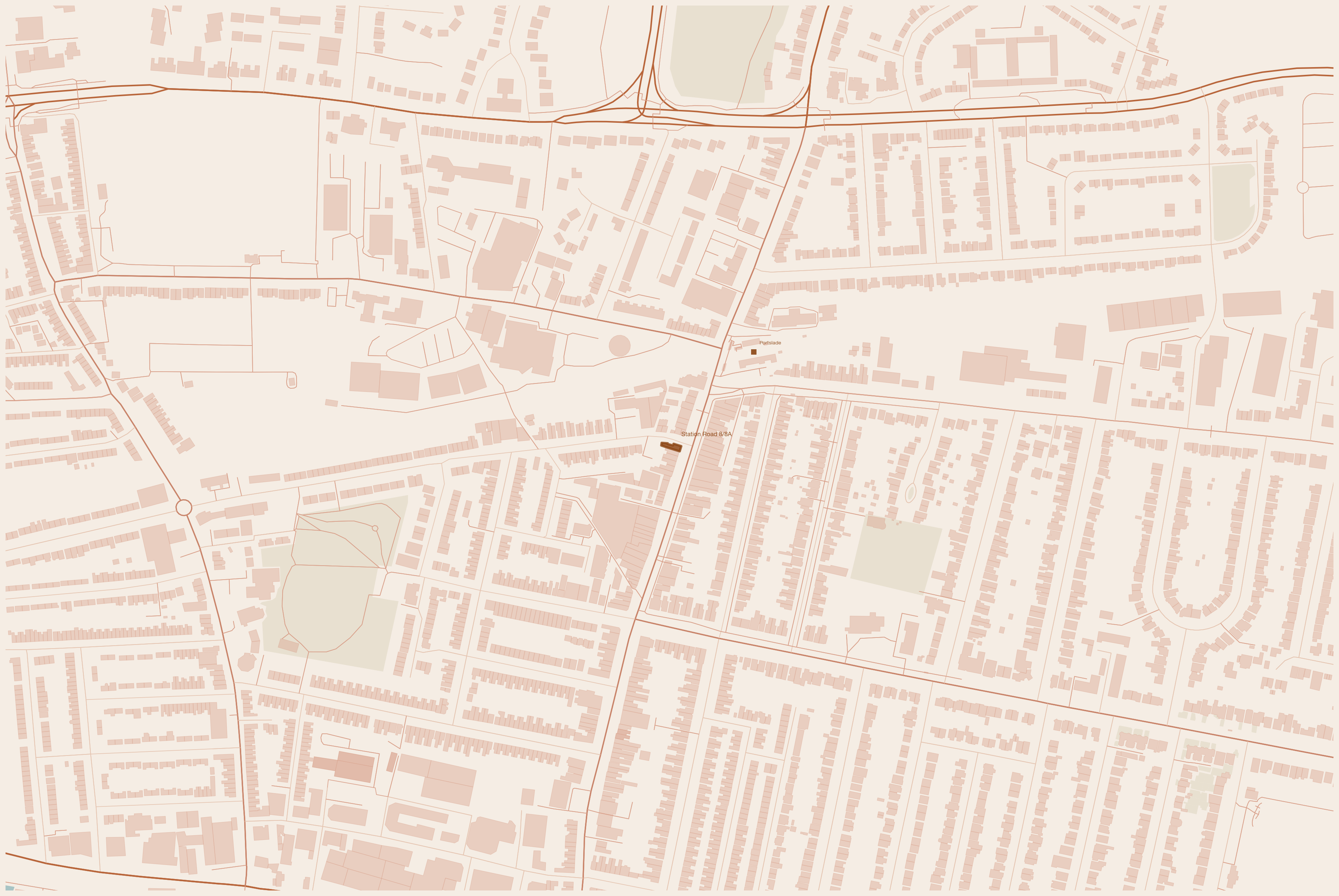 Map — 8/8A Station Road, Portslade