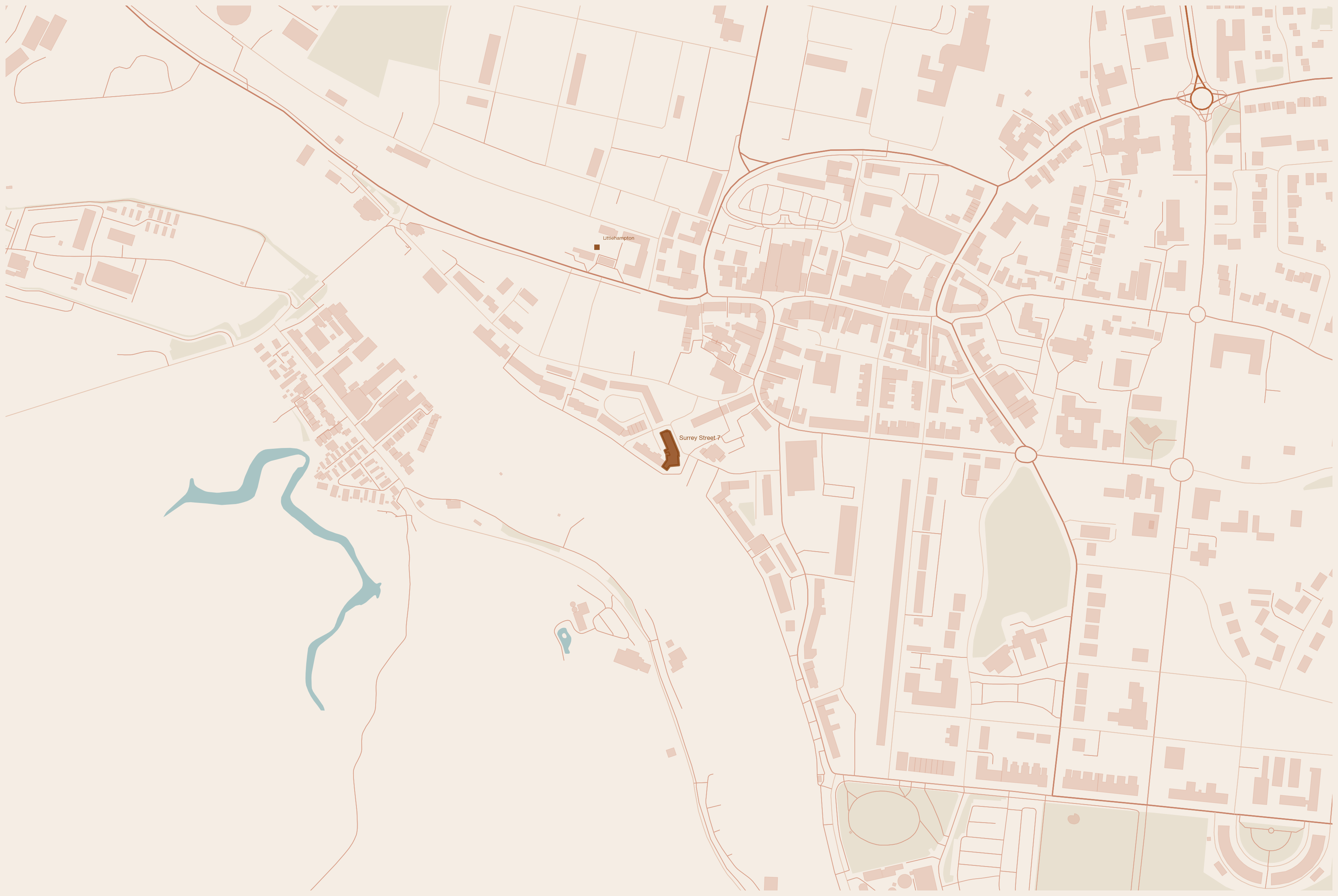 Map — 7 Surrey Street